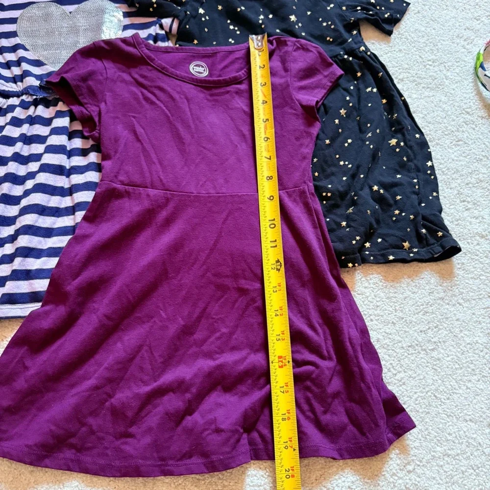 Old Navy Cat & Jack Wonder Nation Toddler Girls Dress Bundle Size 3T XS 4/5